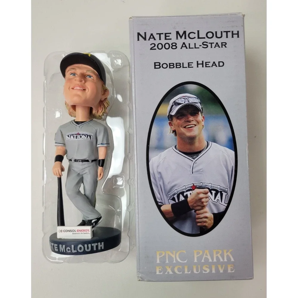 Pittsburgh Pirates SGA Bobble Head Nate McLouth 2008 All Star